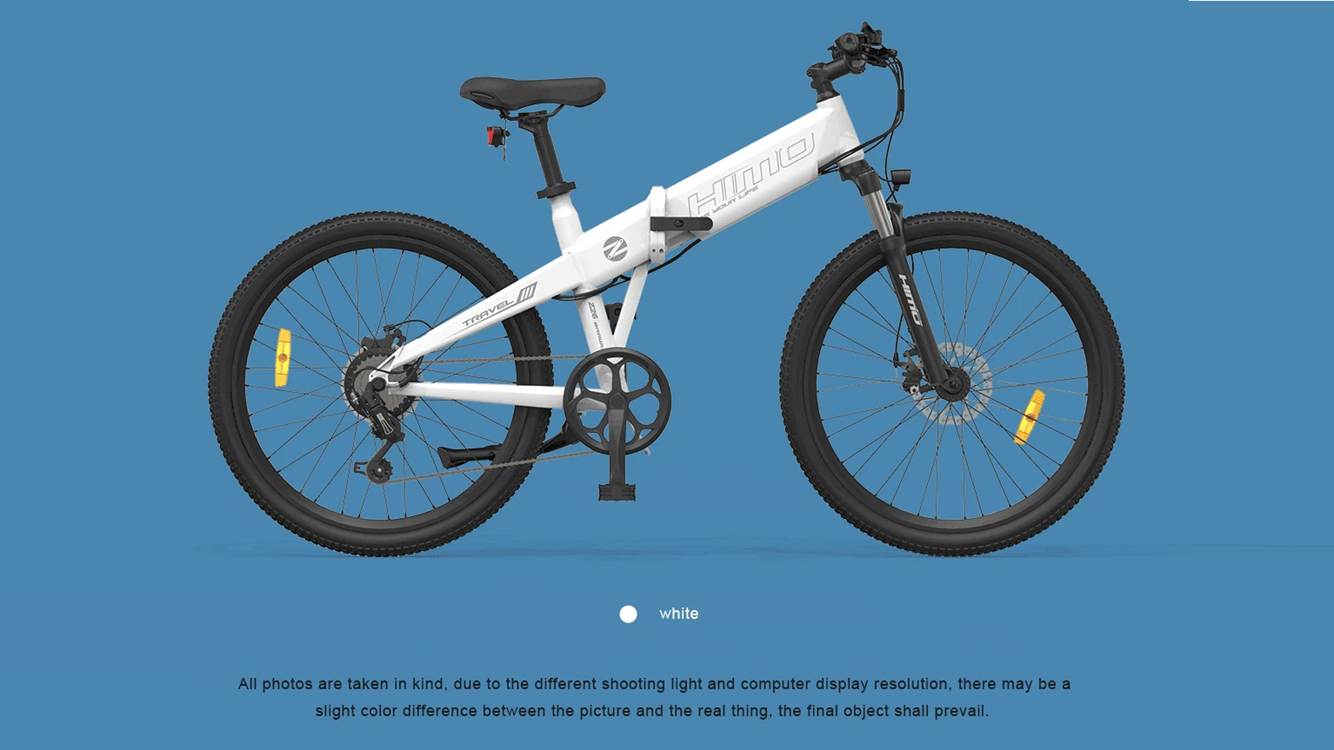 دوچرخه برقی تاشو شیائومی مدل Xiaomi Z26 folding electric bike